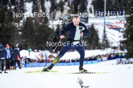 21.01.2023, Antholz, Italy (ITA): Sven Fischer (GER) - IBU World Cup Biathlon, pursuit men, Antholz (ITA). www.nordicfocus.com. © Manzoni/NordicFocus. Every downloaded picture is fee-liable.
