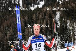 21.01.2023, Antholz, Italy (ITA): Sebastian Stalder (SUI) - IBU World Cup Biathlon, pursuit men, Antholz (ITA). www.nordicfocus.com. © Manzoni/NordicFocus. Every downloaded picture is fee-liable.