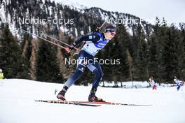 21.01.2023, Antholz, Italy (ITA): Justus Strelow (GER) - IBU World Cup Biathlon, pursuit men, Antholz (ITA). www.nordicfocus.com. © Manzoni/NordicFocus. Every downloaded picture is fee-liable.