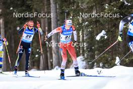21.01.2023, Antholz, Italy (ITA): Nadia Moser (CAN) - IBU World Cup Biathlon, pursuit women, Antholz (ITA). www.nordicfocus.com. © Manzoni/NordicFocus. Every downloaded picture is fee-liable.