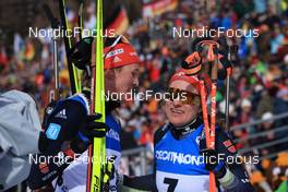 21.01.2023, Antholz, Italy (ITA): Denise Herrmann-Wick (GER), Janina Hettich-Walz (GER), (l-r) - IBU World Cup Biathlon, pursuit women, Antholz (ITA). www.nordicfocus.com. © Manzoni/NordicFocus. Every downloaded picture is fee-liable.