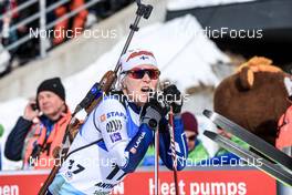21.01.2023, Antholz, Italy (ITA): Mari Eder (FIN) - IBU World Cup Biathlon, pursuit women, Antholz (ITA). www.nordicfocus.com. © Manzoni/NordicFocus. Every downloaded picture is fee-liable.