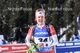 21.01.2023, Antholz, Italy (ITA): Emma Lunder (CAN) - IBU World Cup Biathlon, pursuit women, Antholz (ITA). www.nordicfocus.com. © Manzoni/NordicFocus. Every downloaded picture is fee-liable.