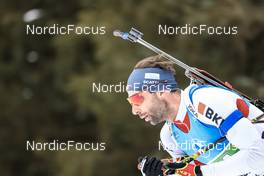 22.01.2023, Antholz, Italy (ITA): Serafin Wiestner (SUI) - IBU World Cup Biathlon, relay men, Antholz (ITA). www.nordicfocus.com. © Manzoni/NordicFocus. Every downloaded picture is fee-liable.