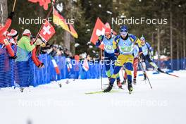 22.01.2023, Antholz, Italy (ITA): Peppe Femling (SWE) - IBU World Cup Biathlon, relay men, Antholz (ITA). www.nordicfocus.com. © Manzoni/NordicFocus. Every downloaded picture is fee-liable.
