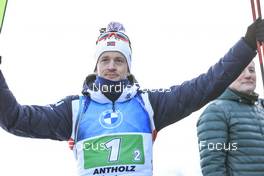 22.01.2023, Antholz, Italy (ITA): Tarjei Boe (NOR) - IBU World Cup Biathlon, relay men, Antholz (ITA). www.nordicfocus.com. © Manzoni/NordicFocus. Every downloaded picture is fee-liable.