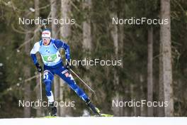 22.01.2023, Antholz, Italy (ITA): Jaakko Ranta (FIN) - IBU World Cup Biathlon, relay men, Antholz (ITA). www.nordicfocus.com. © Manzoni/NordicFocus. Every downloaded picture is fee-liable.