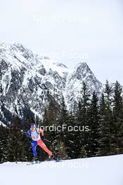 22.01.2023, Antholz, Italy (ITA): Antonin Guigonnat (FRA) - IBU World Cup Biathlon, relay men, Antholz (ITA). www.nordicfocus.com. © Manzoni/NordicFocus. Every downloaded picture is fee-liable.