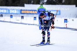 22.01.2023, Antholz, Italy (ITA): Vetle Sjaastad Christiansen (NOR) - IBU World Cup Biathlon, relay men, Antholz (ITA). www.nordicfocus.com. © Manzoni/NordicFocus. Every downloaded picture is fee-liable.