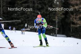 22.01.2023, Antholz, Italy (ITA): Alex Cisar (SLO) - IBU World Cup Biathlon, relay men, Antholz (ITA). www.nordicfocus.com. © Manzoni/NordicFocus. Every downloaded picture is fee-liable.
