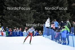 22.01.2023, Antholz, Italy (ITA): Niklas Hartweg (SUI) - IBU World Cup Biathlon, relay men, Antholz (ITA). www.nordicfocus.com. © Manzoni/NordicFocus. Every downloaded picture is fee-liable.