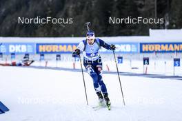 22.01.2023, Antholz, Italy (ITA): Olli Hiidensalo (FIN) - IBU World Cup Biathlon, relay men, Antholz (ITA). www.nordicfocus.com. © Manzoni/NordicFocus. Every downloaded picture is fee-liable.