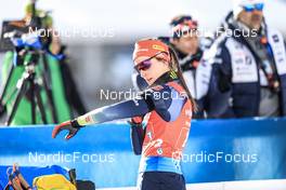 22.01.2023, Antholz, Italy (ITA): Vanessa Voigt (GER) - IBU World Cup Biathlon, relay women, Antholz (ITA). www.nordicfocus.com. © Manzoni/NordicFocus. Every downloaded picture is fee-liable.