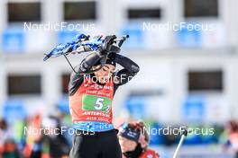 22.01.2023, Antholz, Italy (ITA): Dorothea Wierer (ITA) - IBU World Cup Biathlon, relay women, Antholz (ITA). www.nordicfocus.com. © Manzoni/NordicFocus. Every downloaded picture is fee-liable.