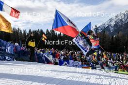 22.01.2023, Antholz, Italy (ITA): Marte Olsbu Roeiseland (NOR) - IBU World Cup Biathlon, relay women, Antholz (ITA). www.nordicfocus.com. © Manzoni/NordicFocus. Every downloaded picture is fee-liable.