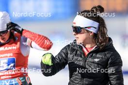 22.01.2023, Antholz, Italy (ITA): Anna Maka (POL) - IBU World Cup Biathlon, relay women, Antholz (ITA). www.nordicfocus.com. © Manzoni/NordicFocus. Every downloaded picture is fee-liable.
