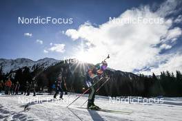 22.01.2023, Antholz, Italy (ITA): Sophia Schneider (GER) - IBU World Cup Biathlon, relay women, Antholz (ITA). www.nordicfocus.com. © Manzoni/NordicFocus. Every downloaded picture is fee-liable.