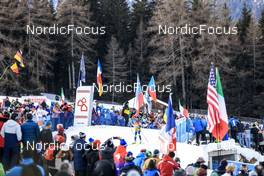 22.01.2023, Antholz, Italy (ITA): Hanna Oeberg (SWE) - IBU World Cup Biathlon, relay women, Antholz (ITA). www.nordicfocus.com. © Manzoni/NordicFocus. Every downloaded picture is fee-liable.