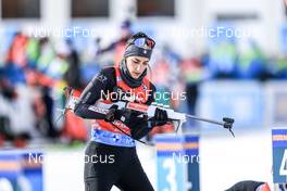 22.01.2023, Antholz, Italy (ITA): Rebecca Passler (ITA) - IBU World Cup Biathlon, relay women, Antholz (ITA). www.nordicfocus.com. © Manzoni/NordicFocus. Every downloaded picture is fee-liable.
