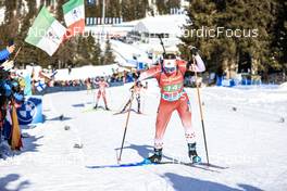 22.01.2023, Antholz, Italy (ITA): Nadia Moser (CAN) - IBU World Cup Biathlon, relay women, Antholz (ITA). www.nordicfocus.com. © Manzoni/NordicFocus. Every downloaded picture is fee-liable.