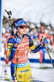 22.01.2023, Antholz, Italy (ITA): Anna Magnusson (SWE) - IBU World Cup Biathlon, relay women, Antholz (ITA). www.nordicfocus.com. © Manzoni/NordicFocus. Every downloaded picture is fee-liable.