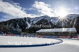 22.01.2023, Antholz, Italy (ITA): Feature: Track atmosphere  - IBU World Cup Biathlon, relay women, Antholz (ITA). www.nordicfocus.com. © Manzoni/NordicFocus. Every downloaded picture is fee-liable.