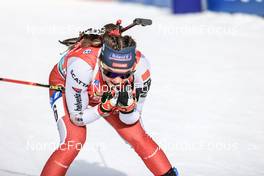 22.01.2023, Antholz, Italy (ITA): Lea Meier (SUI) - IBU World Cup Biathlon, relay women, Antholz (ITA). www.nordicfocus.com. © Manzoni/NordicFocus. Every downloaded picture is fee-liable.