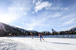 22.01.2023, Antholz, Italy (ITA): Maria Remenova (SVK) - IBU World Cup Biathlon, relay women, Antholz (ITA). www.nordicfocus.com. © Manzoni/NordicFocus. Every downloaded picture is fee-liable.