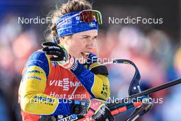 22.01.2023, Antholz, Italy (ITA): Elvira Oeberg (SWE) - IBU World Cup Biathlon, relay women, Antholz (ITA). www.nordicfocus.com. © Manzoni/NordicFocus. Every downloaded picture is fee-liable.