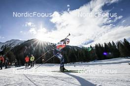 22.01.2023, Antholz, Italy (ITA): Mari Eder (FIN) - IBU World Cup Biathlon, relay women, Antholz (ITA). www.nordicfocus.com. © Manzoni/NordicFocus. Every downloaded picture is fee-liable.