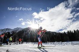 22.01.2023, Antholz, Italy (ITA): Jessica Jislova (CZE) - IBU World Cup Biathlon, relay women, Antholz (ITA). www.nordicfocus.com. © Manzoni/NordicFocus. Every downloaded picture is fee-liable.