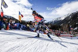 22.01.2023, Antholz, Italy (ITA): Deedra Irwin (USA) - IBU World Cup Biathlon, relay women, Antholz (ITA). www.nordicfocus.com. © Manzoni/NordicFocus. Every downloaded picture is fee-liable.