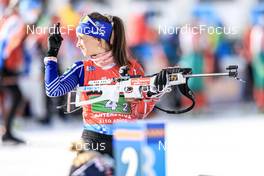 22.01.2023, Antholz, Italy (ITA): Anais Chevalier-Bouchet (FRA) - IBU World Cup Biathlon, relay women, Antholz (ITA). www.nordicfocus.com. © Manzoni/NordicFocus. Every downloaded picture is fee-liable.