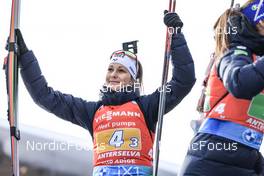 22.01.2023, Antholz, Italy (ITA): Chloe Chevalier (FRA) - IBU World Cup Biathlon, relay women, Antholz (ITA). www.nordicfocus.com. © Manzoni/NordicFocus. Every downloaded picture is fee-liable.