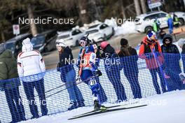 22.01.2023, Antholz, Italy (ITA): Nastassia Kinnunen (FIN) - IBU World Cup Biathlon, relay women, Antholz (ITA). www.nordicfocus.com. © Manzoni/NordicFocus. Every downloaded picture is fee-liable.