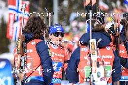 22.01.2023, Antholz, Italy (ITA): Julia Simon (FRA) - IBU World Cup Biathlon, relay women, Antholz (ITA). www.nordicfocus.com. © Manzoni/NordicFocus. Every downloaded picture is fee-liable.
