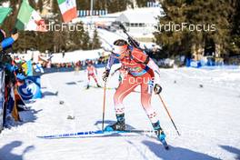 22.01.2023, Antholz, Italy (ITA): Nadia Moser (CAN) - IBU World Cup Biathlon, relay women, Antholz (ITA). www.nordicfocus.com. © Manzoni/NordicFocus. Every downloaded picture is fee-liable.