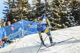20.01.2023, Antholz, Italy (ITA): Sebastian Samuelsson (SWE) - IBU World Cup Biathlon, sprint men, Antholz (ITA). www.nordicfocus.com. © Manzoni/NordicFocus. Every downloaded picture is fee-liable.
