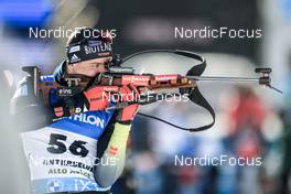 20.01.2023, Antholz, Italy (ITA): Justus Strelow (GER) - IBU World Cup Biathlon, sprint men, Antholz (ITA). www.nordicfocus.com. © Manzoni/NordicFocus. Every downloaded picture is fee-liable.