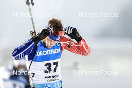 20.01.2023, Antholz, Italy (ITA): Antonin Guigonnat (FRA) - IBU World Cup Biathlon, sprint men, Antholz (ITA). www.nordicfocus.com. © Manzoni/NordicFocus. Every downloaded picture is fee-liable.