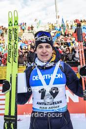 20.01.2023, Antholz, Italy (ITA): Martin Ponsiluoma (SWE) - IBU World Cup Biathlon, sprint men, Antholz (ITA). www.nordicfocus.com. © Manzoni/NordicFocus. Every downloaded picture is fee-liable.