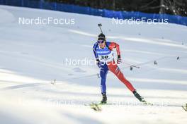 20.01.2023, Antholz, Italy (ITA): Quentin Fillon Maillet (FRA) - IBU World Cup Biathlon, sprint men, Antholz (ITA). www.nordicfocus.com. © Manzoni/NordicFocus. Every downloaded picture is fee-liable.