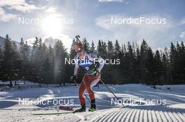 20.01.2023, Antholz, Italy (ITA): Niklas Hartweg (SUI) - IBU World Cup Biathlon, sprint men, Antholz (ITA). www.nordicfocus.com. © Manzoni/NordicFocus. Every downloaded picture is fee-liable.