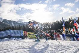 20.01.2023, Antholz, Italy (ITA): Vetle Sjaastad Christiansen (NOR) - IBU World Cup Biathlon, sprint men, Antholz (ITA). www.nordicfocus.com. © Manzoni/NordicFocus. Every downloaded picture is fee-liable.