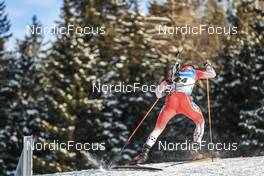 20.01.2023, Antholz, Italy (ITA): Christian Gow (CAN) - IBU World Cup Biathlon, sprint men, Antholz (ITA). www.nordicfocus.com. © Manzoni/NordicFocus. Every downloaded picture is fee-liable.