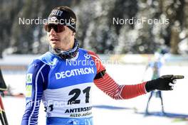 20.01.2023, Antholz, Italy (ITA): Emilien Jacquelin (FRA) - IBU World Cup Biathlon, sprint men, Antholz (ITA). www.nordicfocus.com. © Manzoni/NordicFocus. Every downloaded picture is fee-liable.
