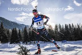 20.01.2023, Antholz, Italy (ITA): Sturla Holm Laegreid (NOR) - IBU World Cup Biathlon, sprint men, Antholz (ITA). www.nordicfocus.com. © Manzoni/NordicFocus. Every downloaded picture is fee-liable.