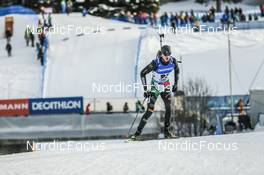 20.01.2023, Antholz, Italy (ITA): Daniele Fauner (ITA) - IBU World Cup Biathlon, sprint men, Antholz (ITA). www.nordicfocus.com. © Manzoni/NordicFocus. Every downloaded picture is fee-liable.