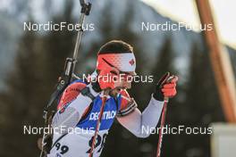 20.01.2023, Antholz, Italy (ITA): Trevor Kiers (CAN) - IBU World Cup Biathlon, sprint men, Antholz (ITA). www.nordicfocus.com. © Manzoni/NordicFocus. Every downloaded picture is fee-liable.