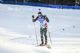 20.01.2023, Antholz, Italy (ITA): Tommaso Giacomel (ITA) - IBU World Cup Biathlon, sprint men, Antholz (ITA). www.nordicfocus.com. © Manzoni/NordicFocus. Every downloaded picture is fee-liable.